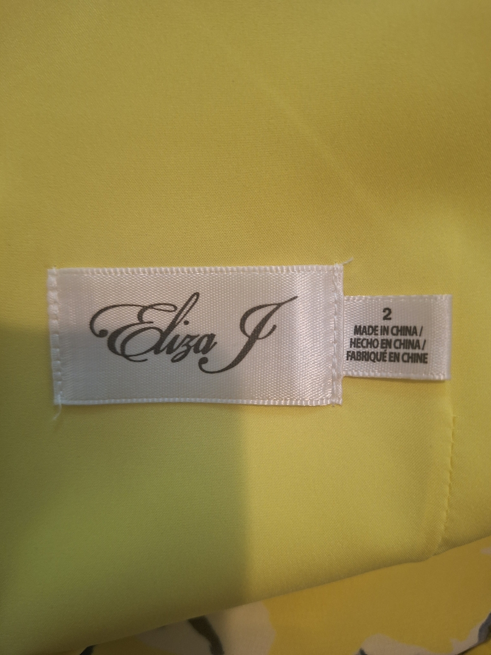 🌼 Eliza J Yellow Floral Maxi Dress – Excellent Condition - Picture 8 of 10